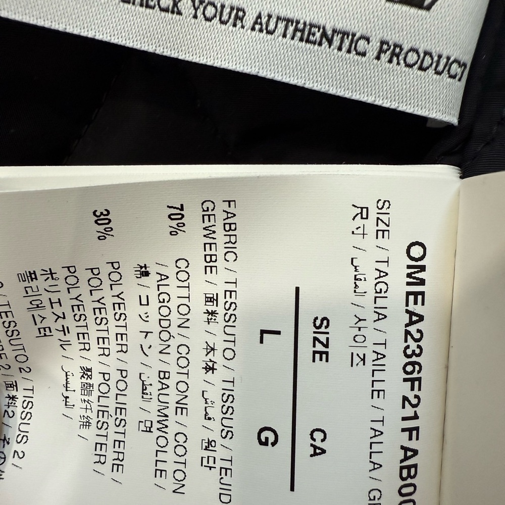 Off-White Blue and Black Performance Jacket - image 3